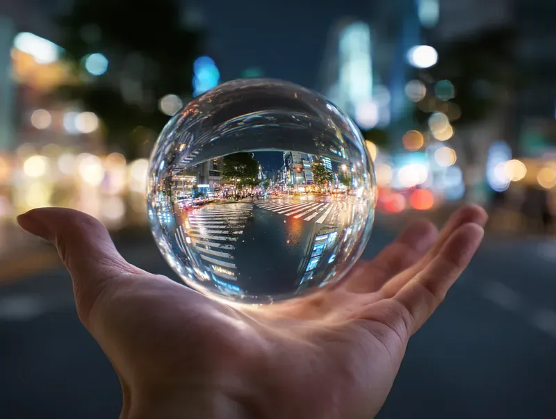 Glass Sphere Photography Generator
