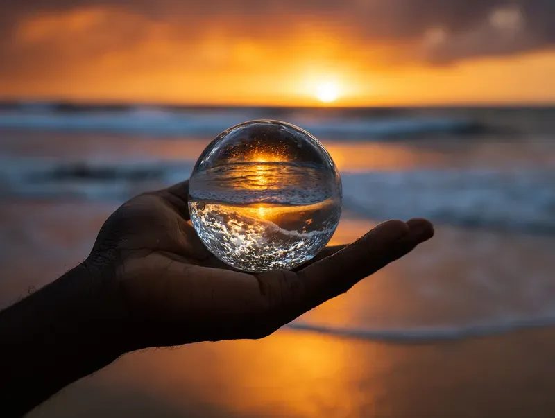 Glass Sphere Photography Generator