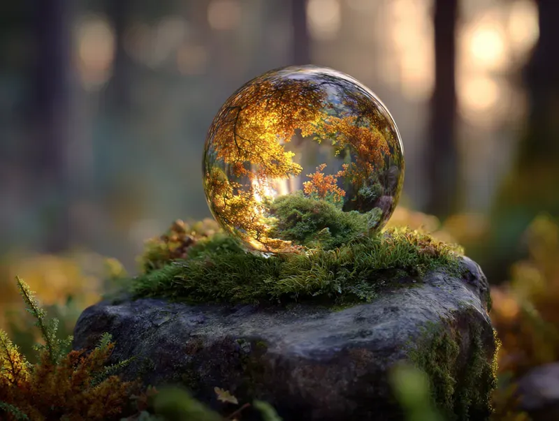 Glass Sphere Photography Generator
