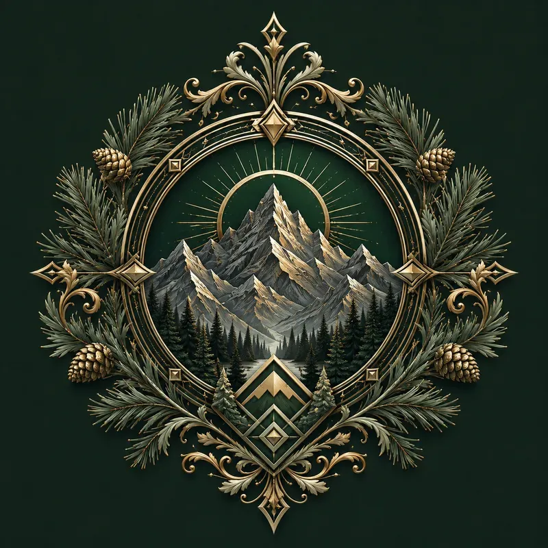 Luxury Ornamental Emblem Creators