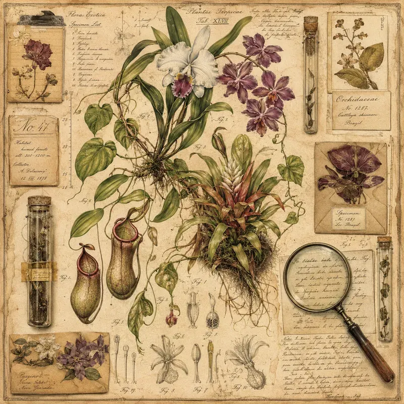 Vintage Botanical Alchemy Atlases