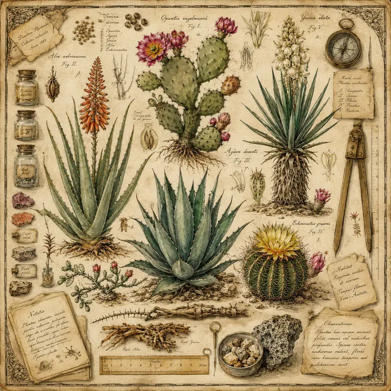Vintage Botanical Alchemy Atlases