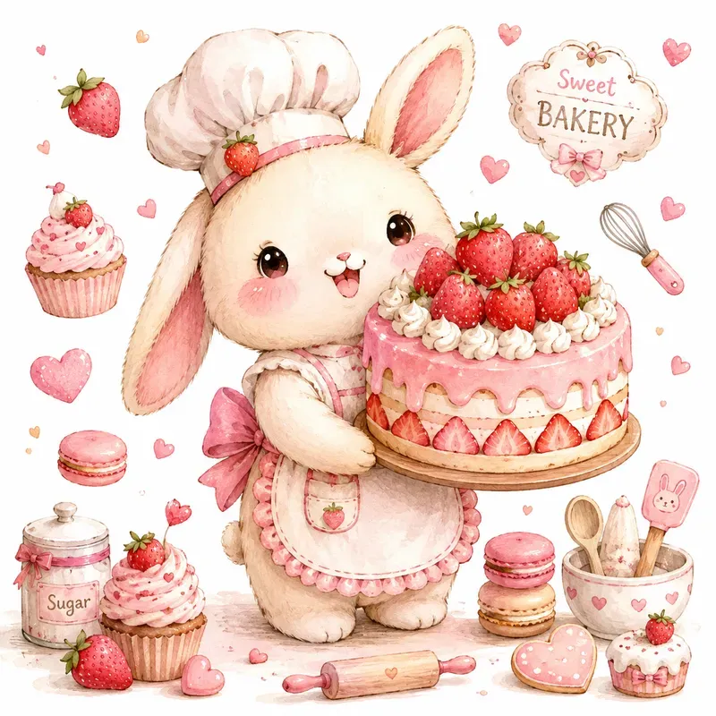 Kawaii Storybook Characters