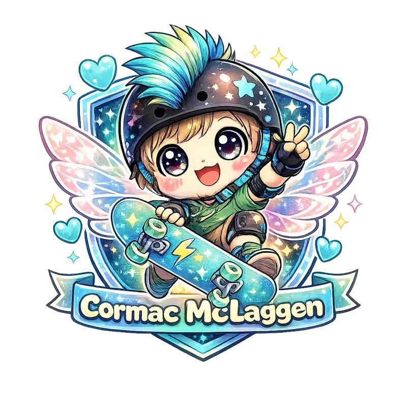 Cute Kawaii Streamer Logos