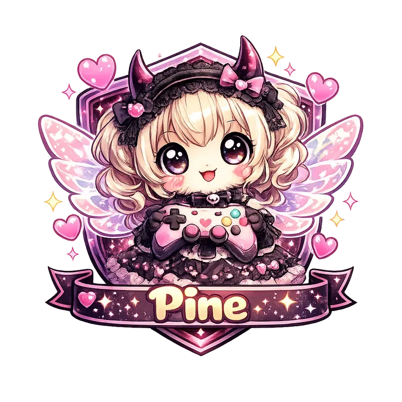 Cute Kawaii Streamer Logos