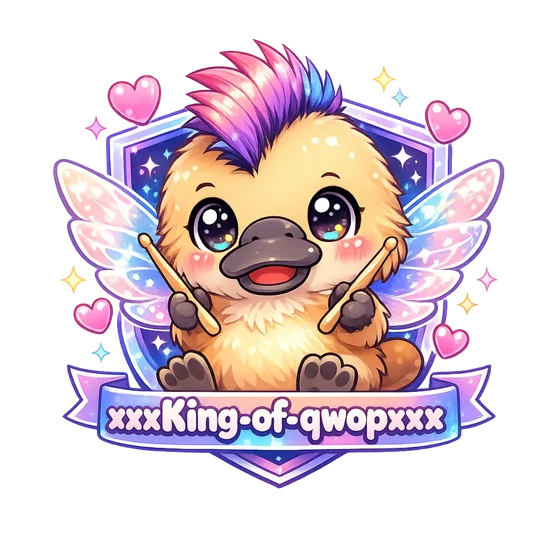 Cute Kawaii Streamer Logos