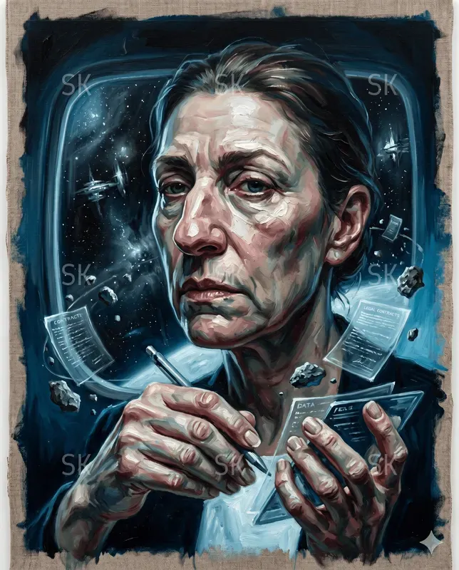 Iconic Caricature Oil Portrait Paintings