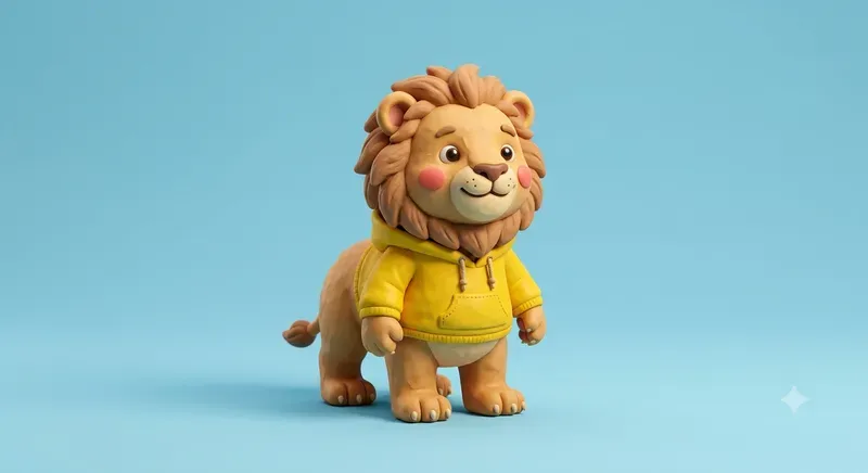 Cute 3D Claymation Animal Characters