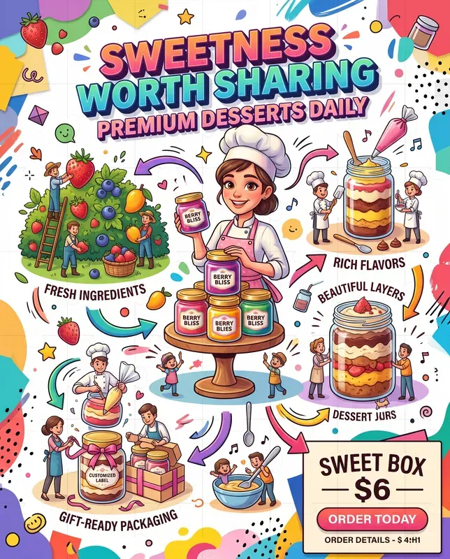 Msme Cartoon Infographic Ads