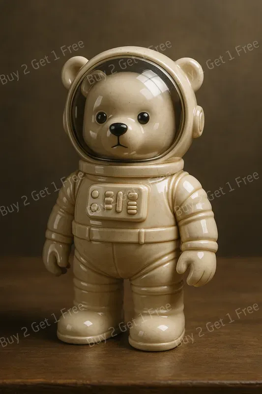 Realistic Designer Art Toy Scene Renders