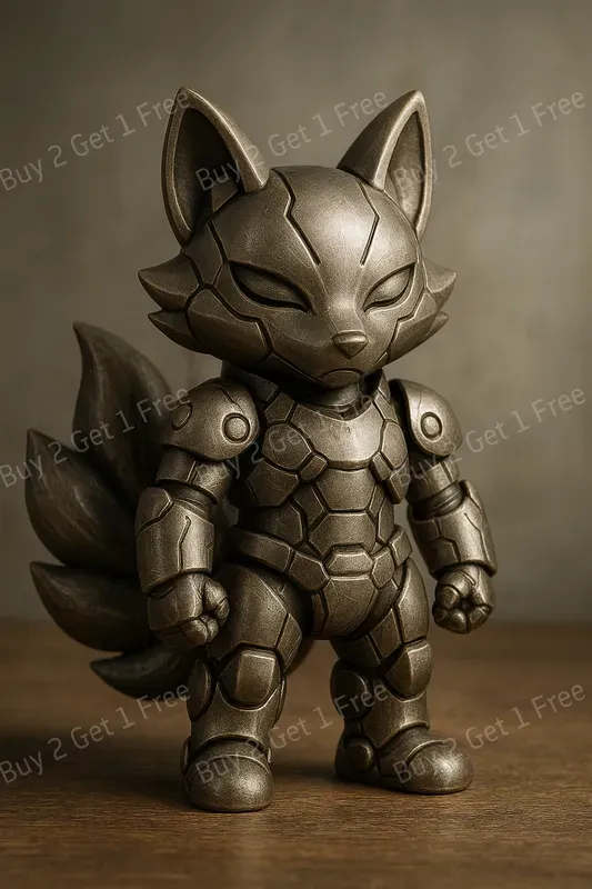 Realistic Designer Art Toy Scene Renders