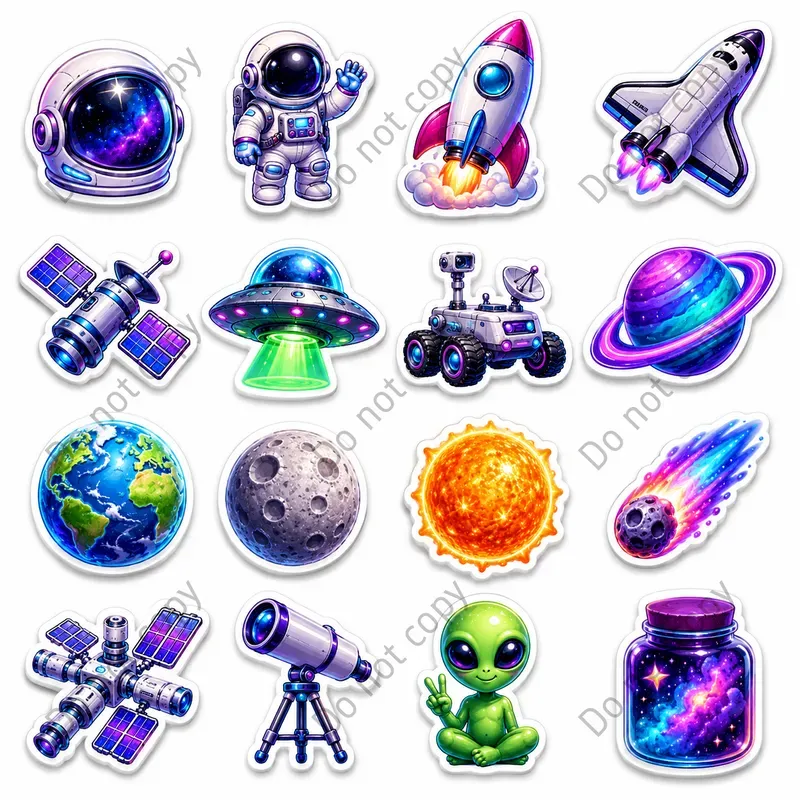 3D Puffy Sticker Sheets Any Themes