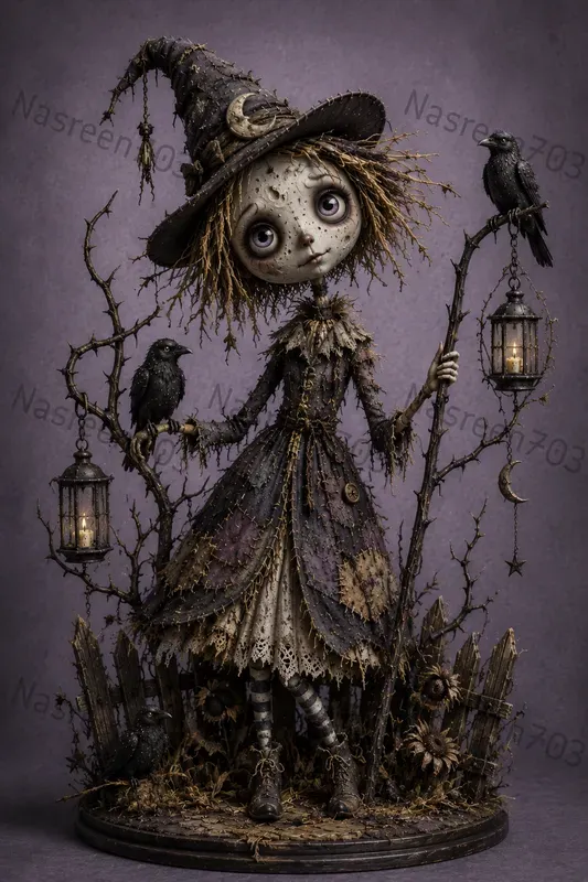 Whimsical Gothic Creature Sculpts