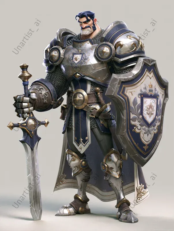 Semi Realistic 3D Mascot Characters