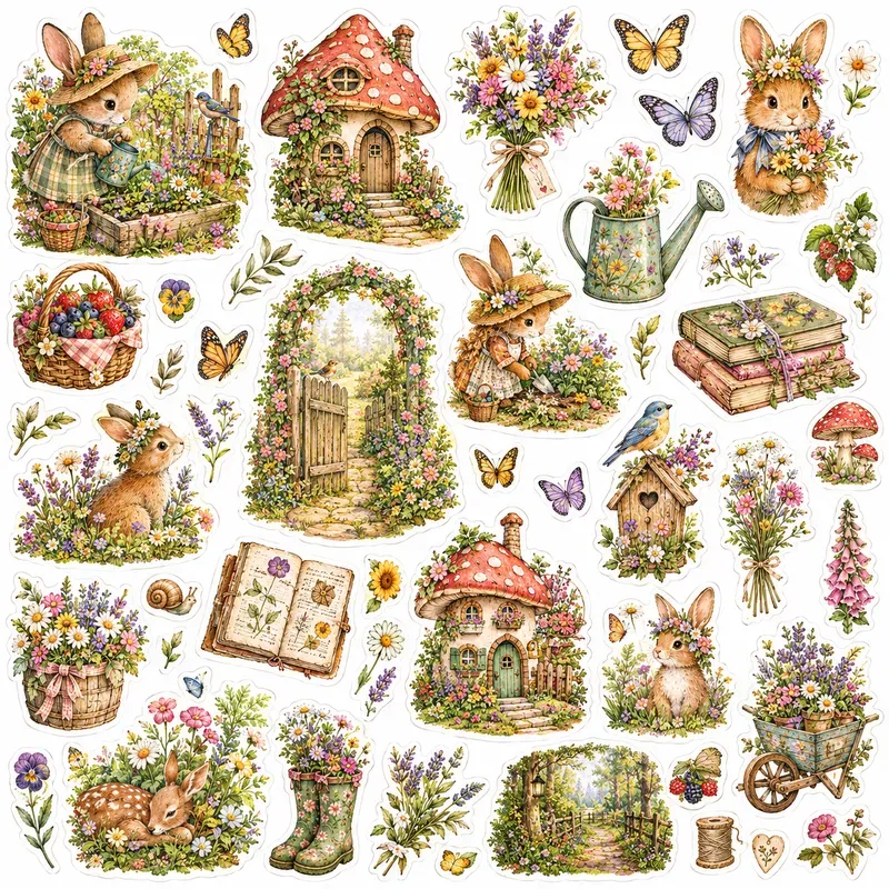 Cozy Autumn Storybook Sticker Sets
