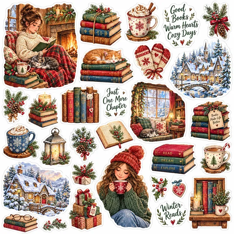 Cozy Autumn Storybook Sticker Sets
