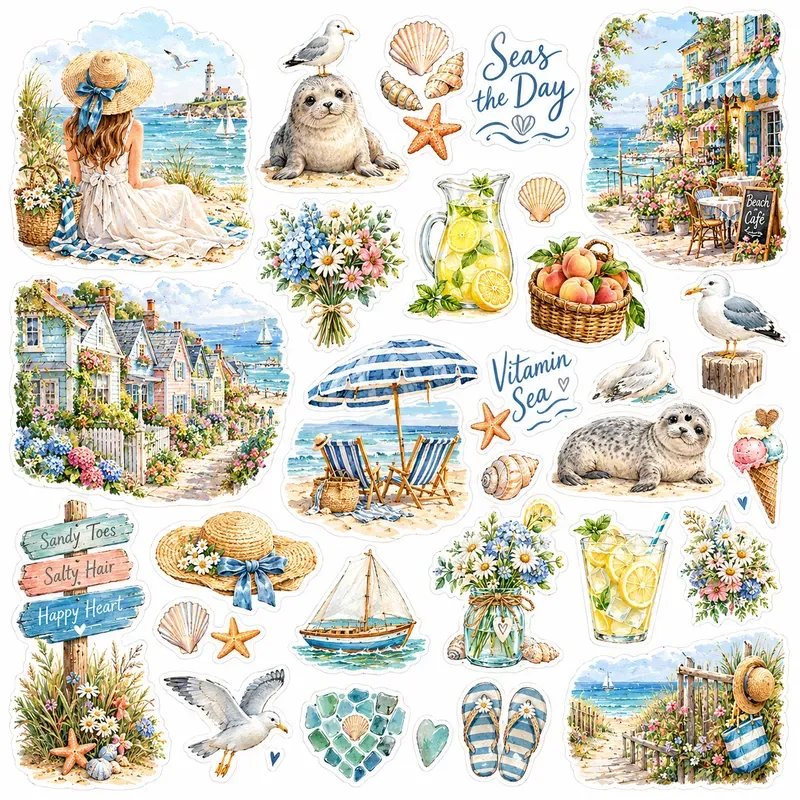 Cozy Autumn Storybook Sticker Sets