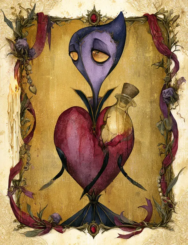 Gothic Romance Illustrations