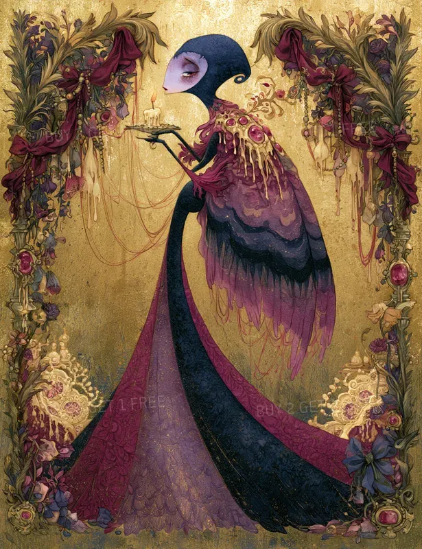 Gothic Romance Illustrations