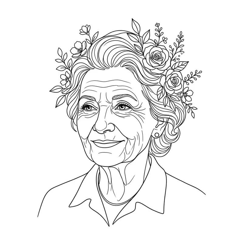 Modern Line Art Face Portraits