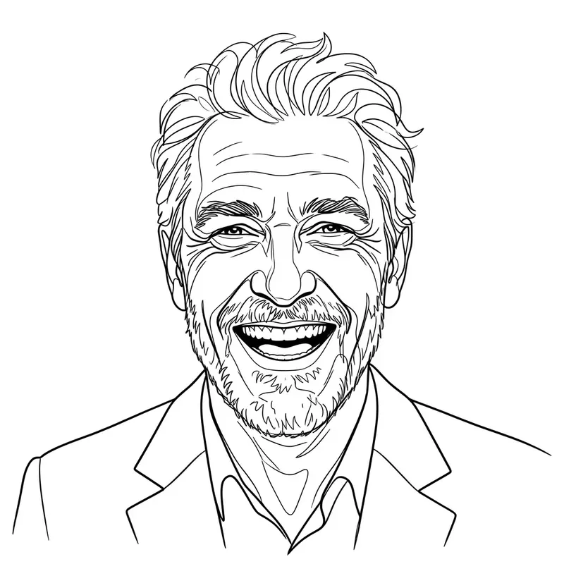 Modern Line Art Face Portraits