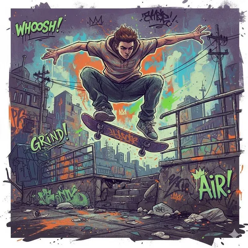 Urban Neoexpressionism Action Art