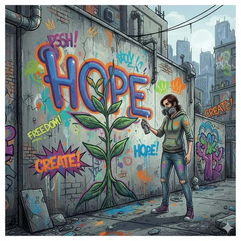 Urban Neoexpressionism Action Art