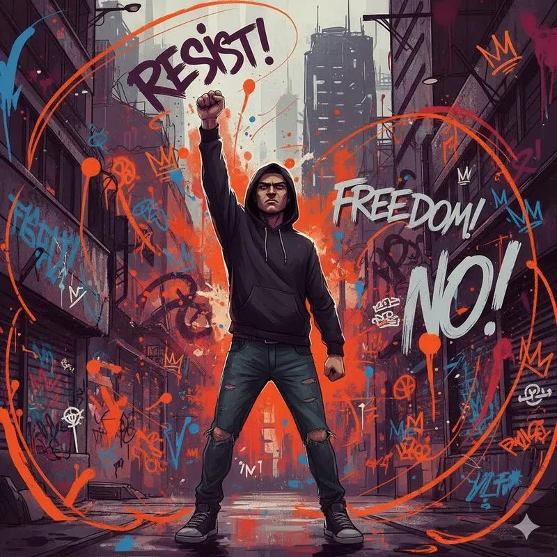 Urban Neoexpressionism Action Art