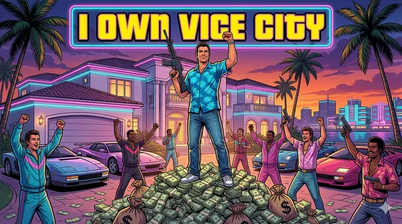 Gta Vice City Thumbnail Generator