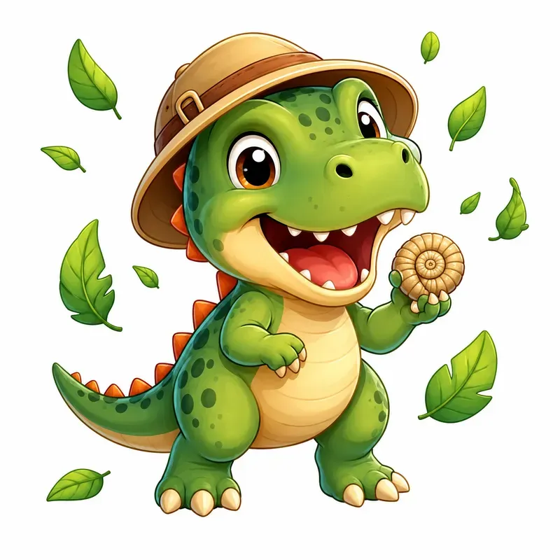 Cute Dinosaur Mascot Creators