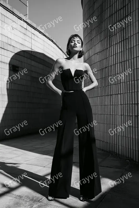 Monochrome Architectural Fashion