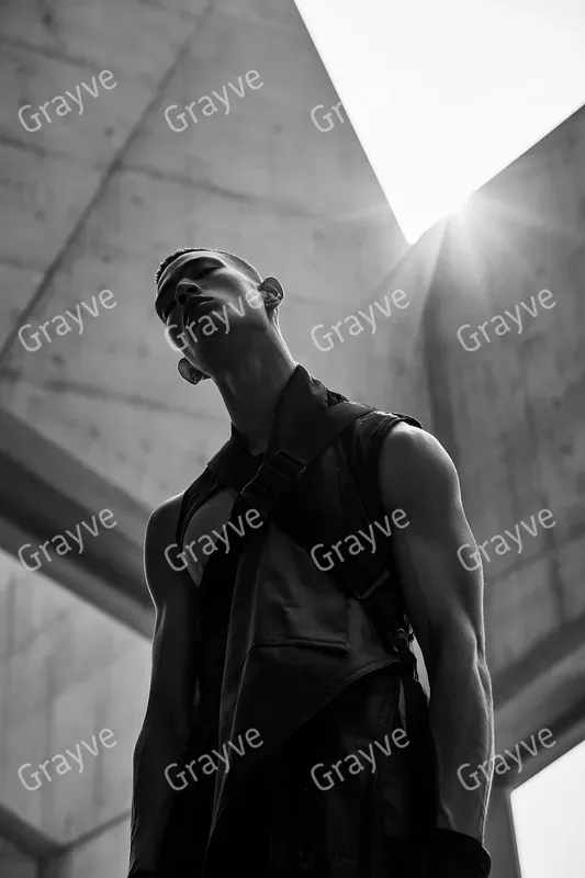 Monochrome Architectural Fashion