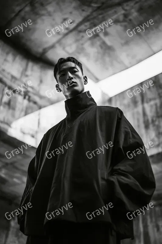 Monochrome Architectural Fashion