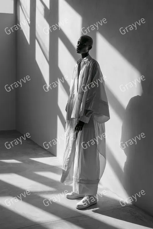 Monochrome Architectural Fashion