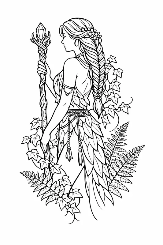 Elegant Line Art Woman Tattoo Sets