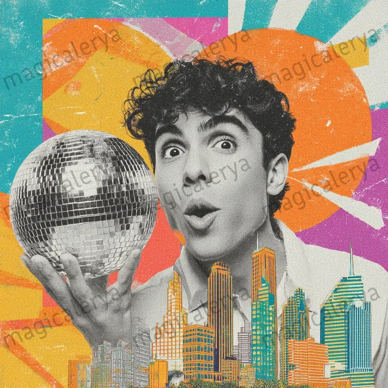 Retro Collage Pop Art Avatars