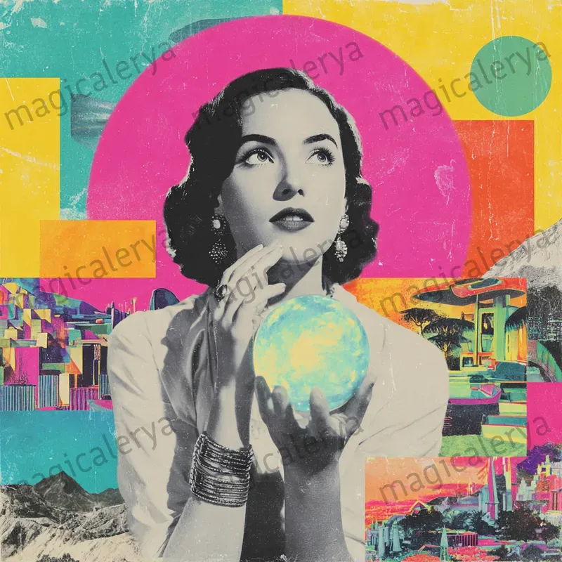 Retro Collage Pop Art Avatars