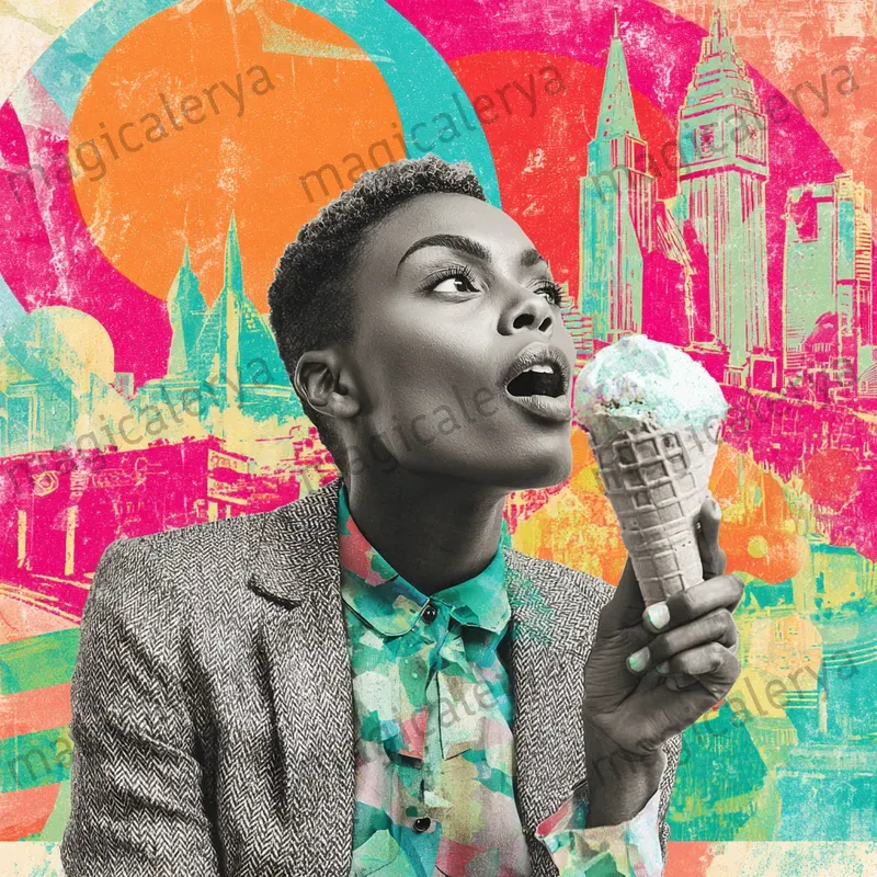 Retro Collage Pop Art Avatars