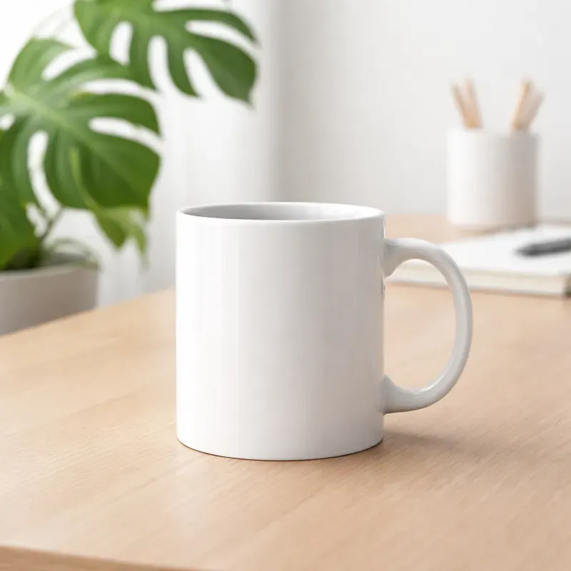 Pro Minimalist Pod Mug Mockup Generator