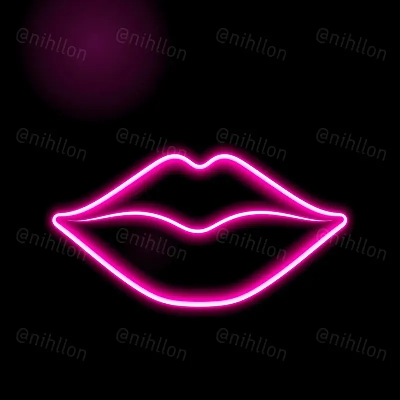 Neon Valentine Symbols