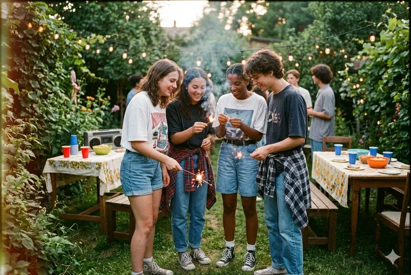 Analog Summer Party Photo Sets