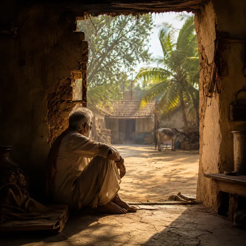 Rustic Doorway Cinematic Villages