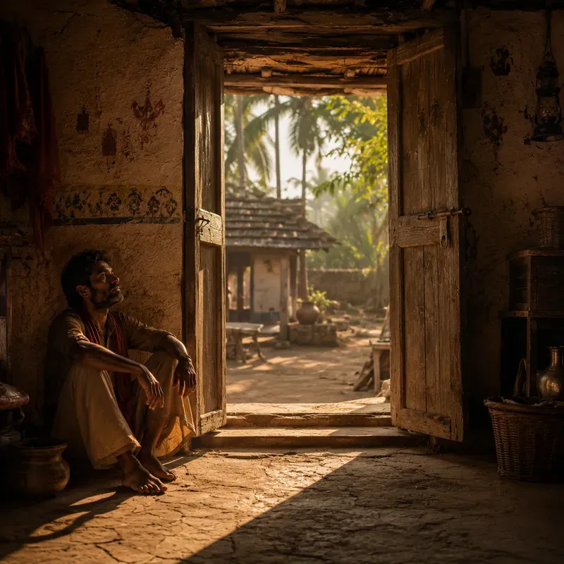 Rustic Doorway Cinematic Villages