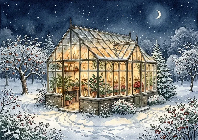 Nostalgic Christmas Watercolor Postcards