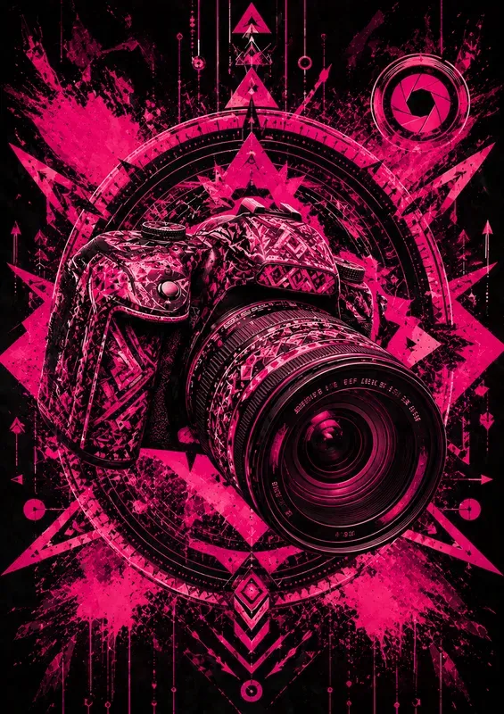 Tribal Boldpink Illustrations