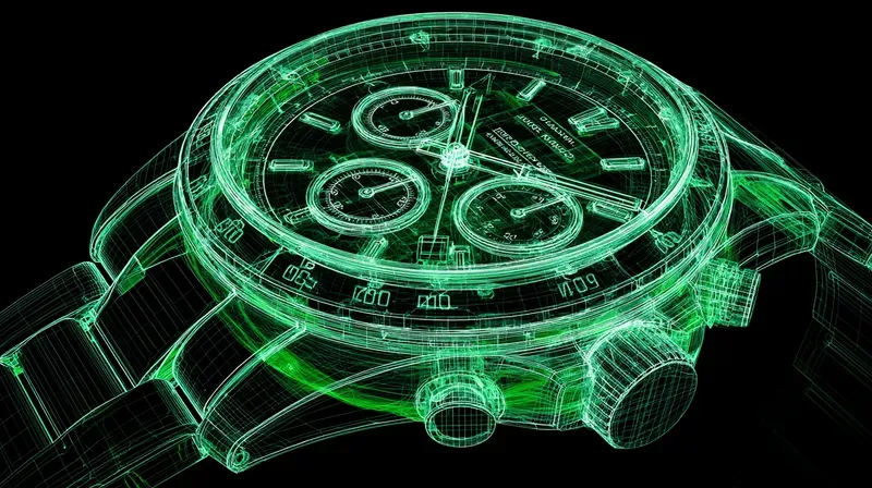 Cyberpunk Wireframe Scanners