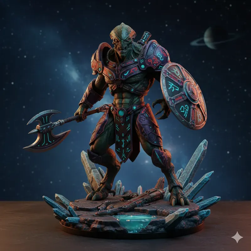 3D Iconic Figurine Legends