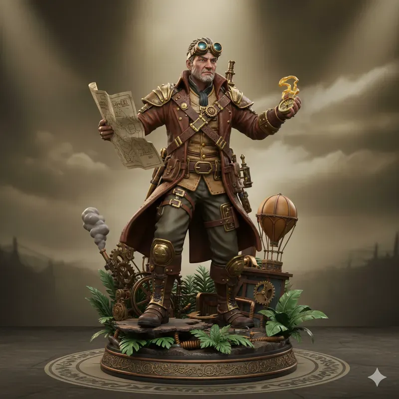 3D Iconic Figurine Legends