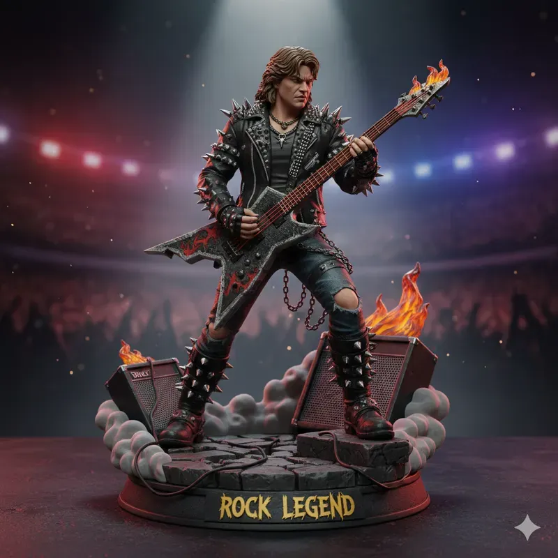3D Iconic Figurine Legends