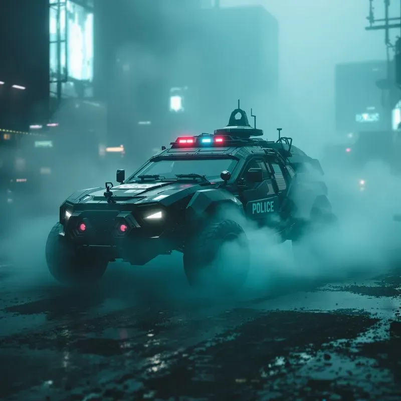 Futuristic Dark Cyberpunk Scifi Designs